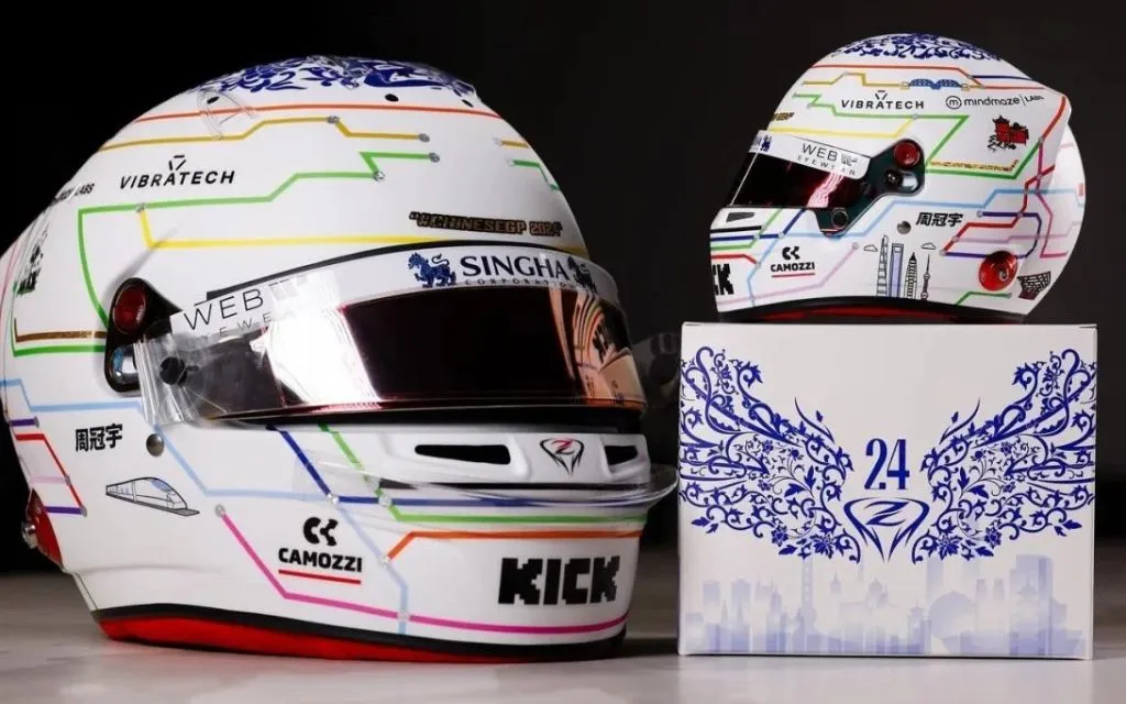Confira alguns dos capacetes especiais da F1 para o GP da China