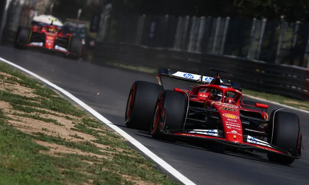 Ferrari começa com bom desempenho em Monza: "Mais perto dos concorrentes"