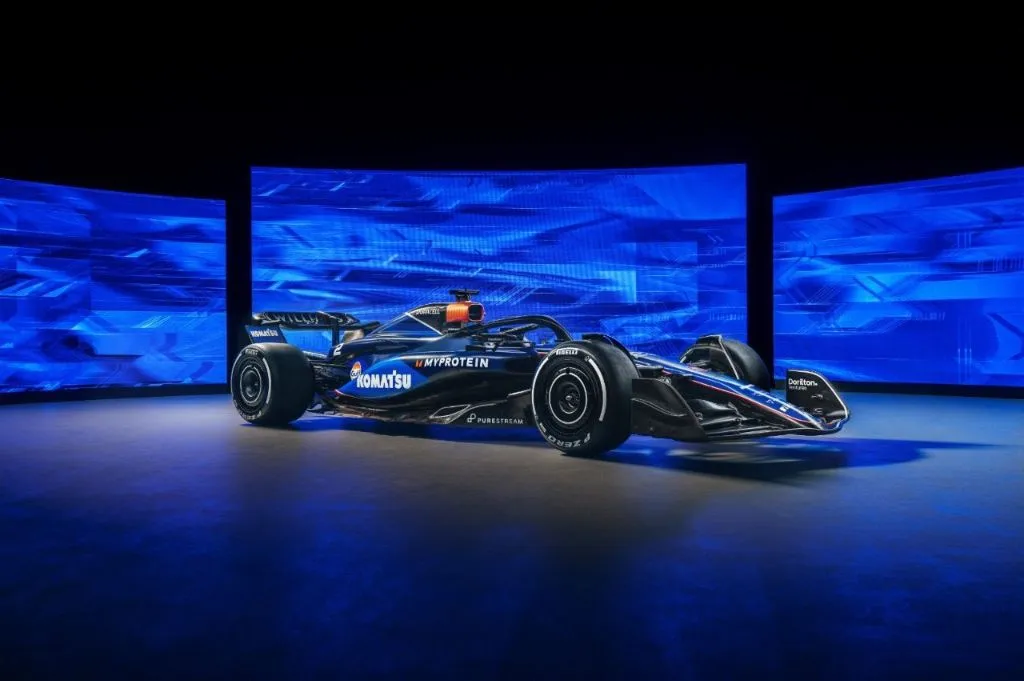 Veja as fotos do novo carro da Williams FW46 para a F1 2024!