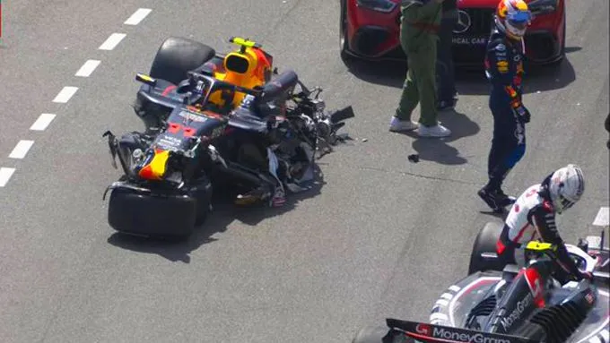 Saiba o que aconteceu no acidente envolvendo Sergio Perez em Mônaco na Fórmula 1