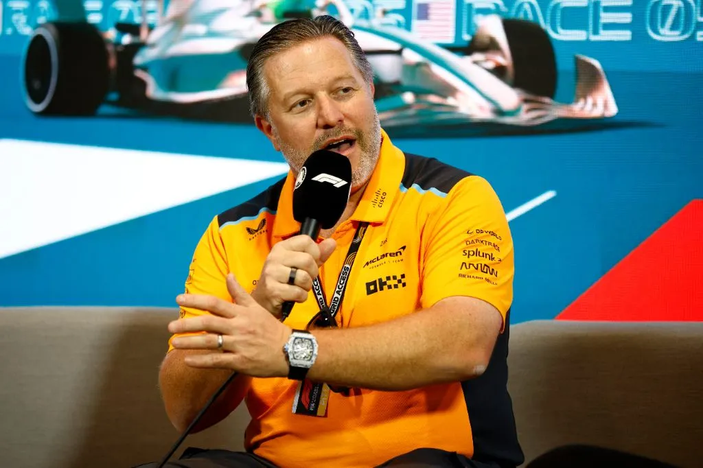 Zak Brown Anuncia Dupla De Peso Na Liderança Técnica Da McLaren