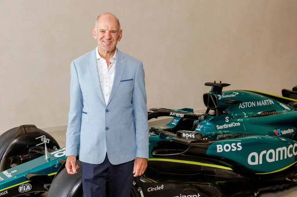 Adrian Newey revela início de trabalho na Aston Martin: "É quando eu começo"