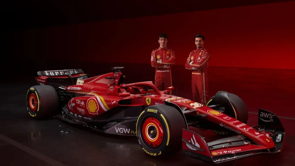 Ferrari revela SF-24 para 2024: Expectativas de Leclerc e Sainz