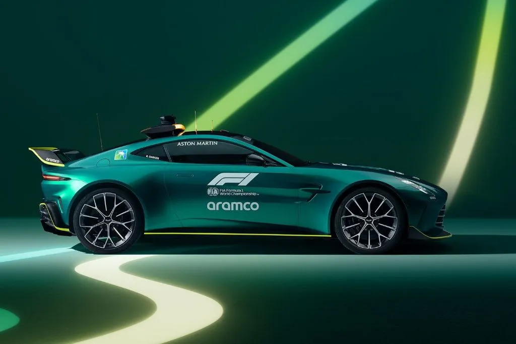 F1: Veja o novo e "imponente" Safety Car Aston Martin que será usado no GP da Arábia Saudita