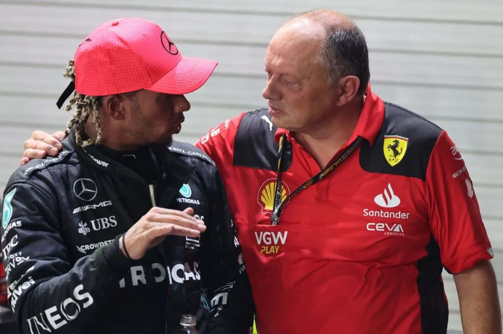 Vasseur minimiza críticas a Hamilton: "É no domingo que se marcam os pontos"